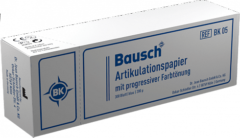 Артикуляционные бумаги Bausch Arti-Check толщиной 200μ