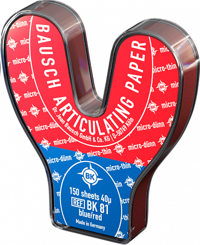 Артикуляционные бумаги Bausch Arti-Check толщиной 40μ